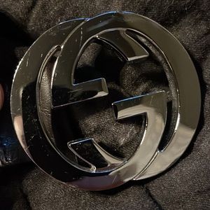 Brown Leather Gucci Belt